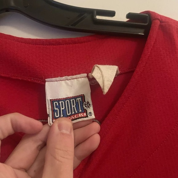 Rare VTG SPORT ATTACK Mark McGwire St. Louis Cardinals Jersey 90s Players Choice - Picture 4 of 7